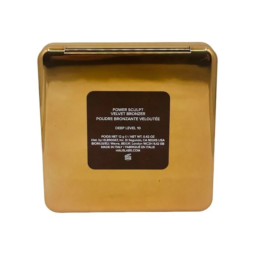 HAUS LABS by Lady Gaga Power Sculpt Velvet Bronzer - Deep Level 10 - 0.42 oz